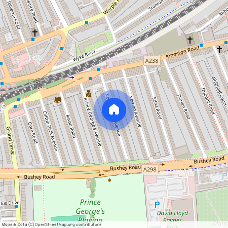 Carlton Park Avenue, Raynes Park, London, SW20
