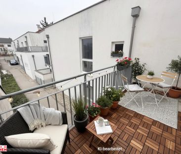 Charmante 2-Zimmer-Balkonwohnung im Ortskern von Pöttsching – unbef... - Photo 1