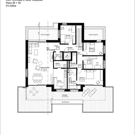 5.5 Zimmer, 167 m², 2. Stock - Photo 4