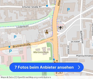 Helle 2 Raumwohnung mit Balkon und PKW Stellplatz - Foto 1