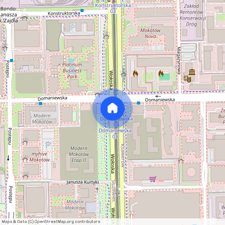 ul. Wołoska, Służewiec, Mokotów, Warszawa, mazowieckie