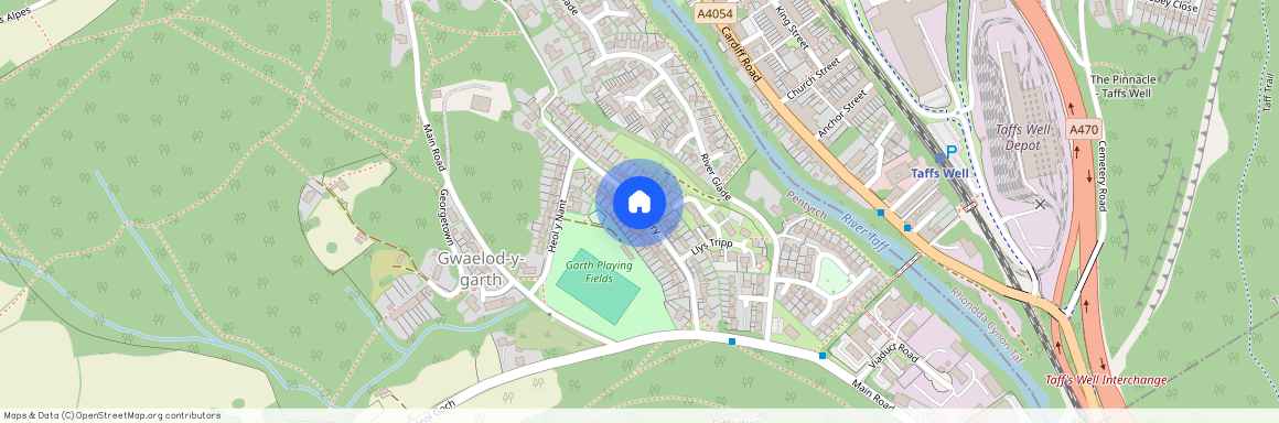 Heol Berry, Gwaelod-y-garth, Cardiff