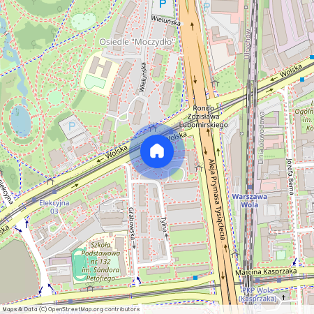 Wolska 109, Ulrychów, Wola, Warszawa, mazowieckie