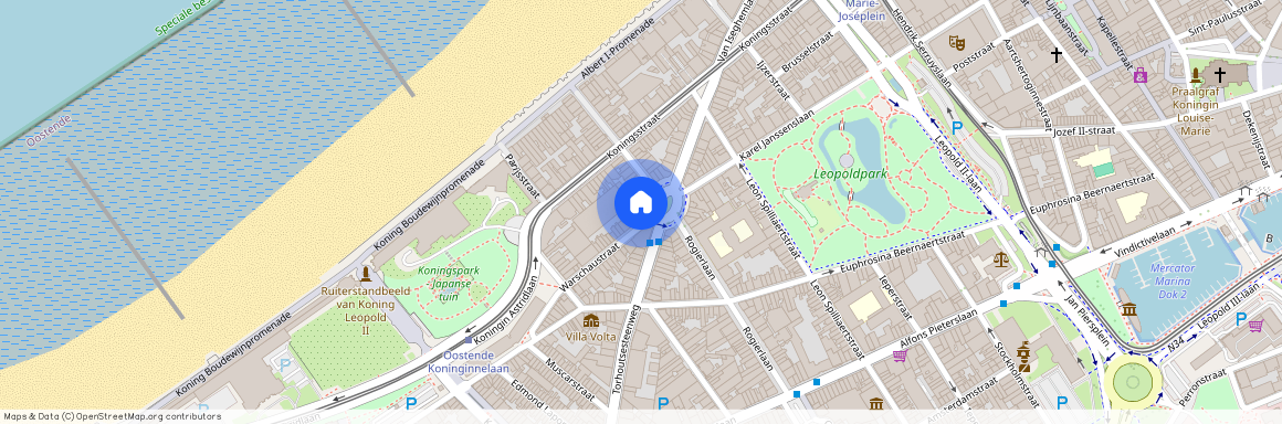 Leopold I-Plein 5, 8400, Oostende