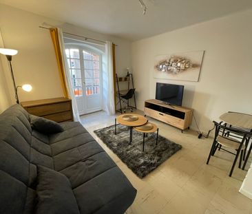 Appartement T1 de 24m² meuble à disposition en centre-ville - Photo 3