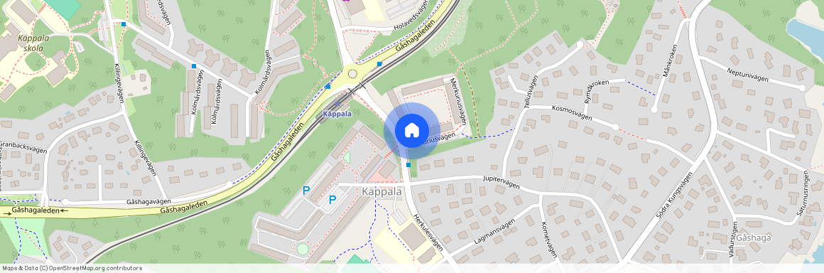 Käppala, Lidingö, Brevik, Stockholm, Merkuriusvägen 1B