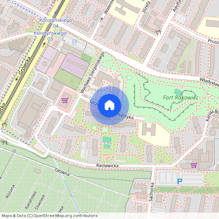 Warszawa, Ochota, ul., Szczepana, Grzeszczyka