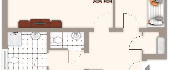Familienwohnung! gut gschnittene 3-Zimmer-Wohnung im Erdgeschoss mit Balkon - Foto 1