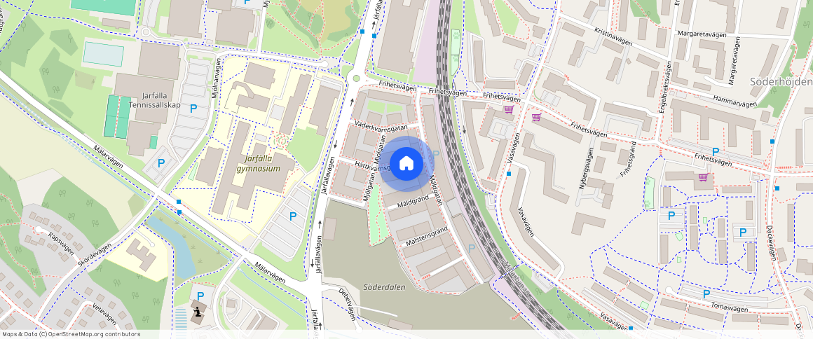 Hättkvarnsgatan **, Veddesta