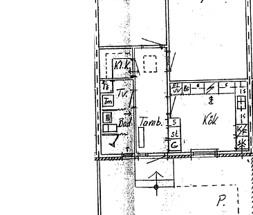 Denna lägenhet är på 65 kvm och ligger på markplan. Det finns tvättmaskin, torktumlare och diskmaskin i lägenheten. - Foto 6