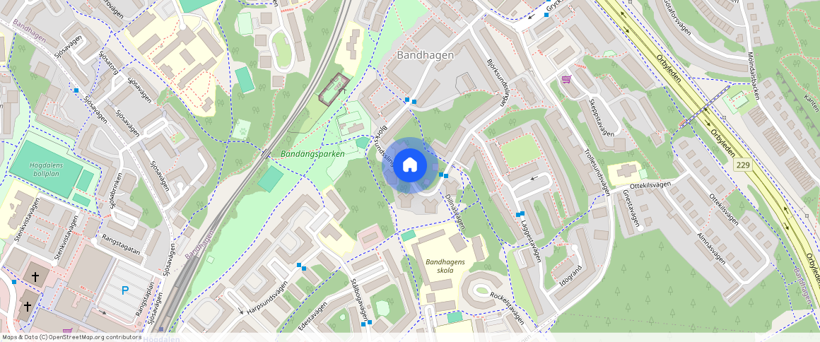 Bandhagen, Stockholm, Björksundsslingan 32F