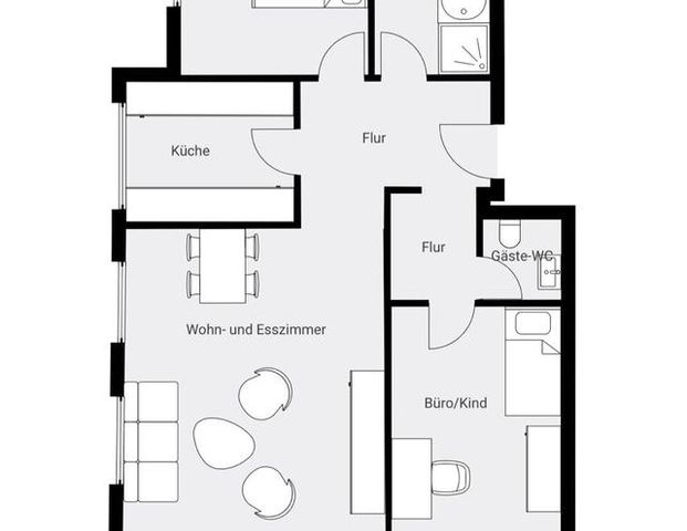 +++Benningen+++Mietwohnung+++ 3 Zimmer+++ - Photo 1
