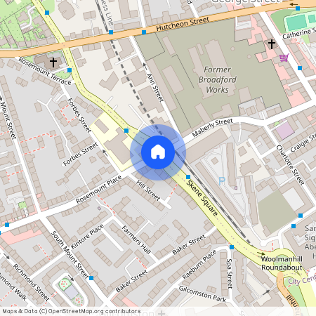 Skene Square, Aberdeen, AB25