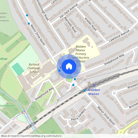 Manor Drive North, New Malden