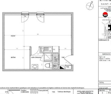Louer appartement 1 pièce de 35 m² - Photo 3