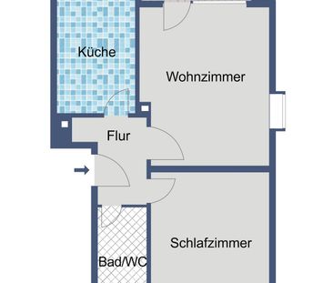 Gemütliche 2-Zimmer-Wohnung auf Mietersuche - Photo 3