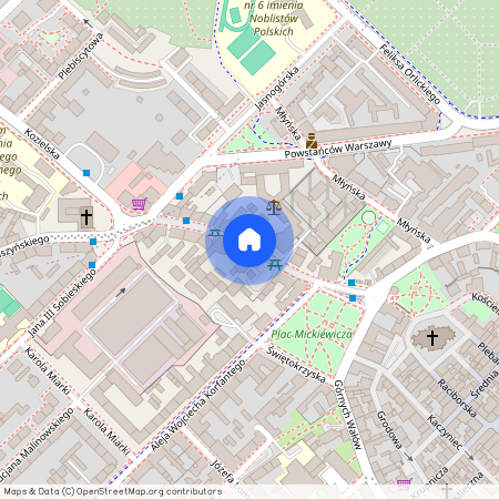 o. Jana Siemińskiego, Śródmieście, Gliwice, śląskie