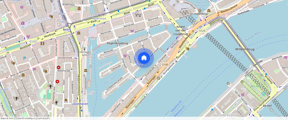 Scheepmakershaven 40D, Stadsdriehoek, Rotterdam