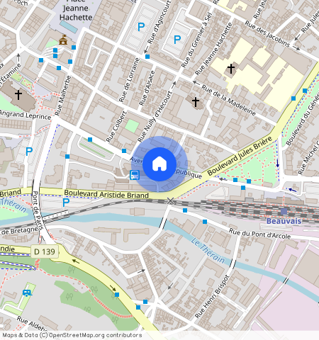 **, avenue de la République, Beauvais