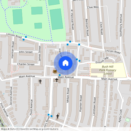 Hadrians Ride, Enfield, Greater London