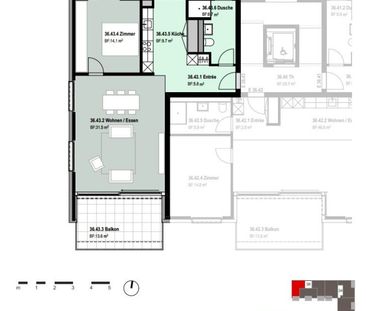 Modernes Wohnen in einem gemischten Stadt- und Naturgebiet - Photo 1