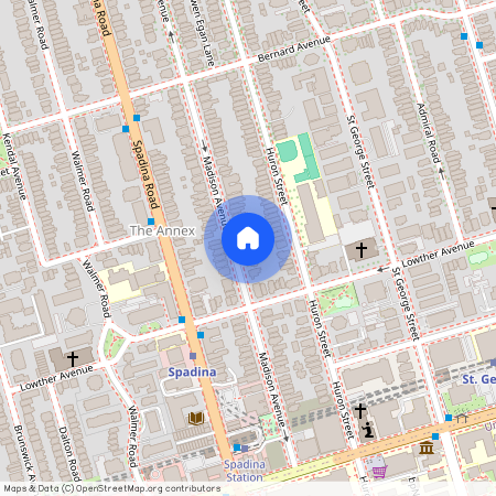 61 Madison Avenue Unit# Main, Toronto