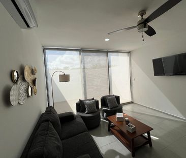 Departamento Nuevo en Renta amueblado en Lalia, Temozón Norte. - Photo 3