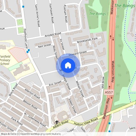 Millfield Road, Widnes, WA8