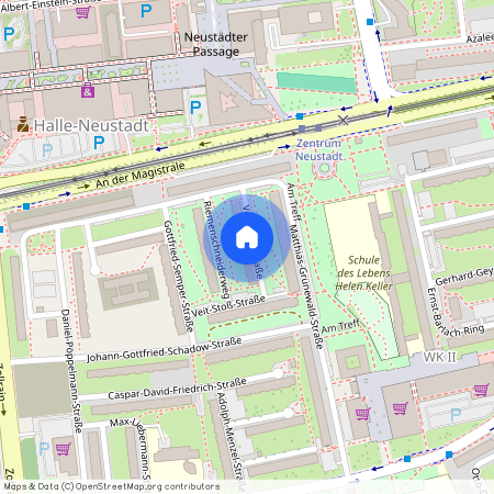 Veit-Stoß-Straße 4 ·, 06124, Halle (Saale), 5. Etage ·, Südliche Neustadt