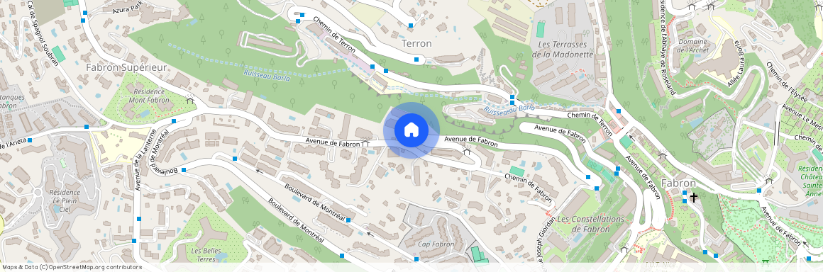 186 FABRON, NICE OUEST