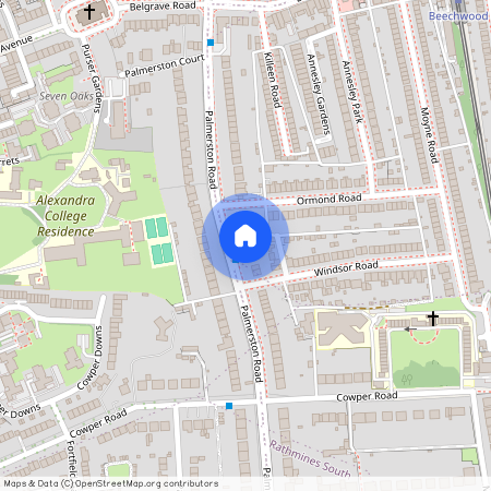 Flat 4 - Single, 61 Palmerston Road, Rathmines, Dublin 6, County Dublin