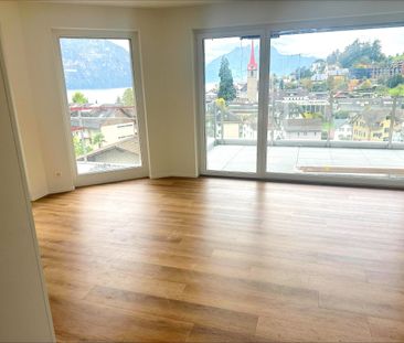 Wohnraum in Weggis mit Ausblick: 2.5 Zimmerwohnung im 3. OG - Foto 4