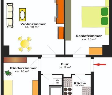 Neu sanierte Wohnung!!! - Photo 1