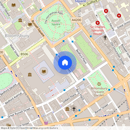 Montague Street, Bloomsbury, London