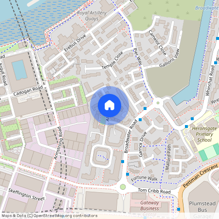 Allenby Road, Thamesmead, London, SE28