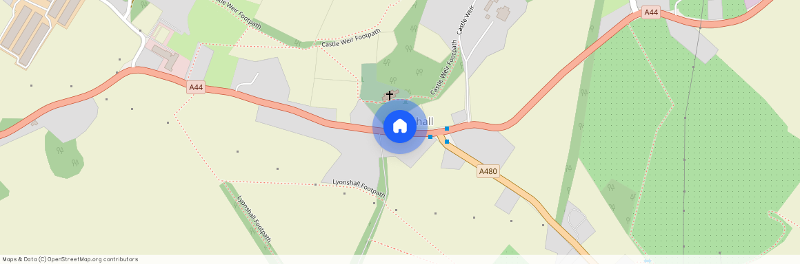 Lyonshall, Kington, Herefordshire, County