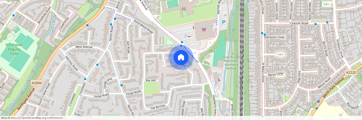 RH10 1RU, Crawley