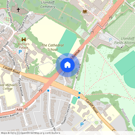 The Crescent, Llandaff, Cardiff, CF5