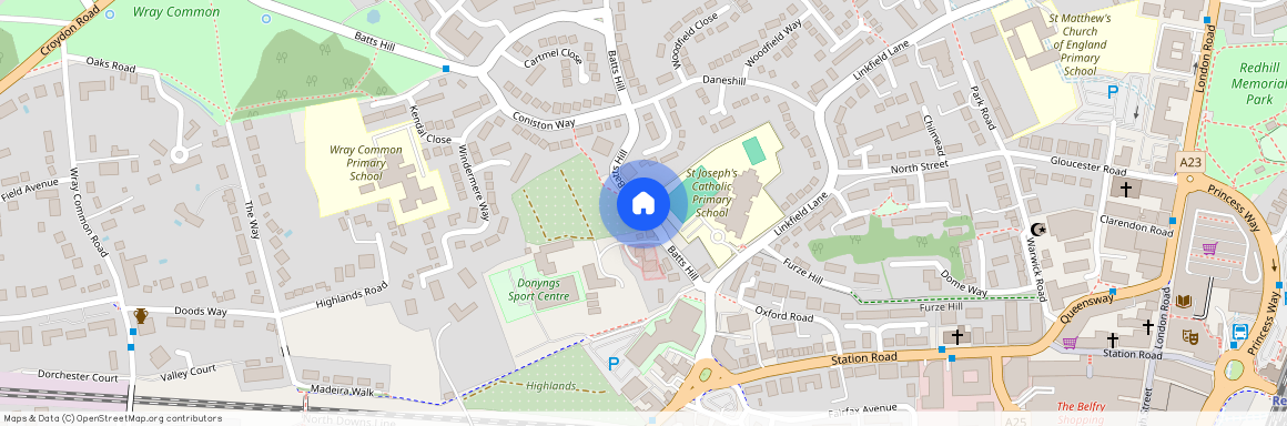 Batts Hill, Redhill, RH1