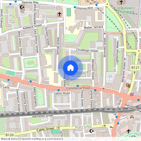 Avis Square, Limehouse, London, E1