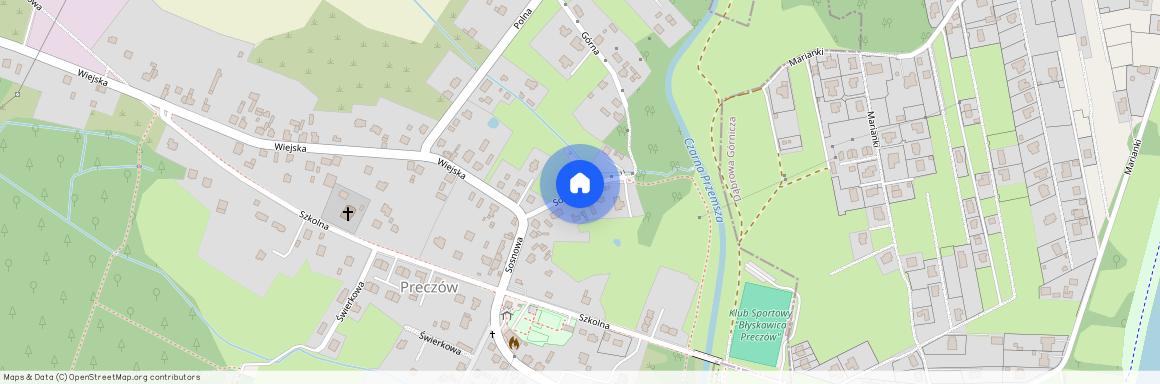 Wiejska, Preczów