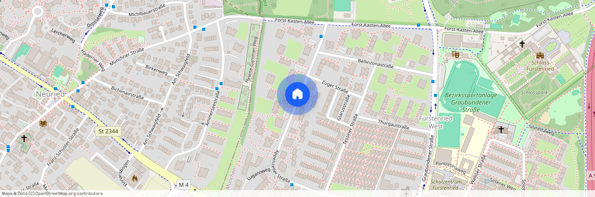 Appenzeller str, 81475 München - Thalk.Obersendl.-Forsten-Fürstenr.-Solln