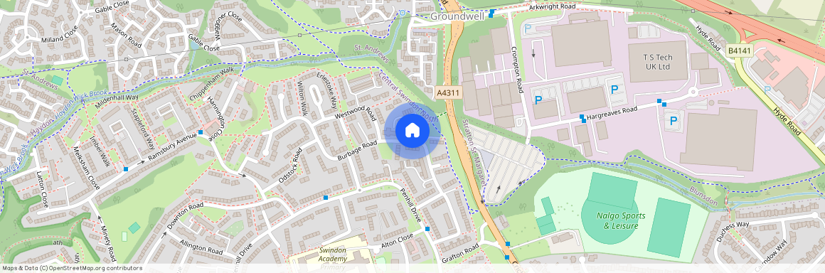 2 Bedroom flat to rent, Shrewton Walk, Swindon