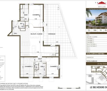 Location Appartement 4 pièces 90m² FORT DE FRANCE 97200 - Photo 6