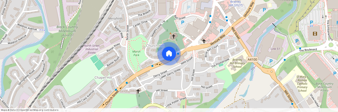 BRIERLEY HILL - Church Hill