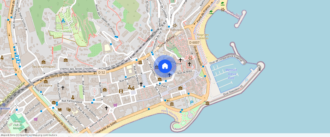 ALPES-MARITIMES (06), - PROVENCE-ALPES-COTE-D-AZUR, MENTON (06500)