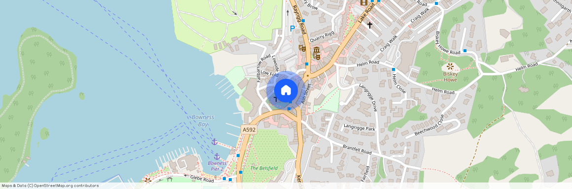 Flat 2, The Haven, Bank Road, Bowness-on-Windermere, LA23 2JW