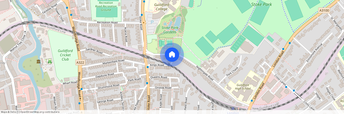 Nightingale Road, Guildford, Surrey, GU1 1EP