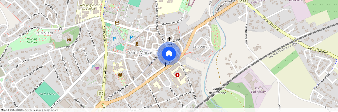 38160, Saint-Marcellin