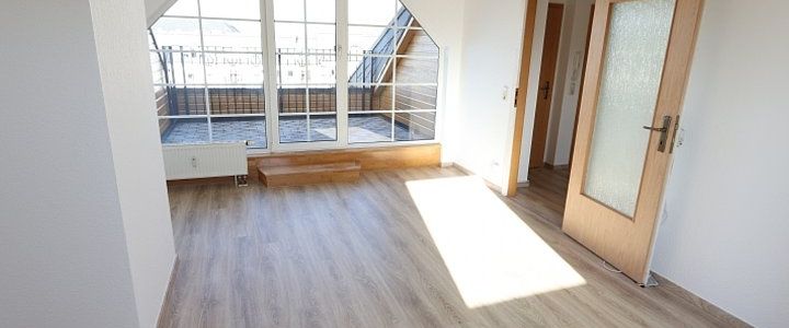 3-ZIMMER-WOHNUNG mit DACHTERRASSE und Blick im GRÜNEN GABLENZ mieten - Foto 1
